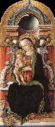 Carlo Crivelli Faith madonna with child, and the donor USA oil painting artist
